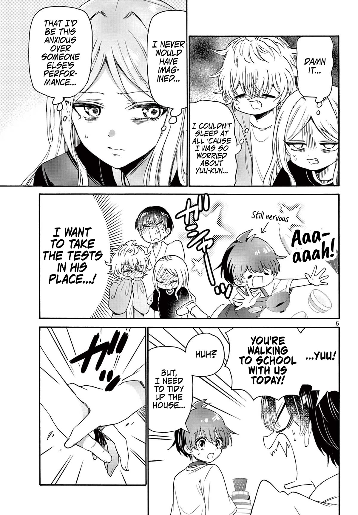 Mikadono Sanshimai wa Angai, Choroi chapter 80 page 5