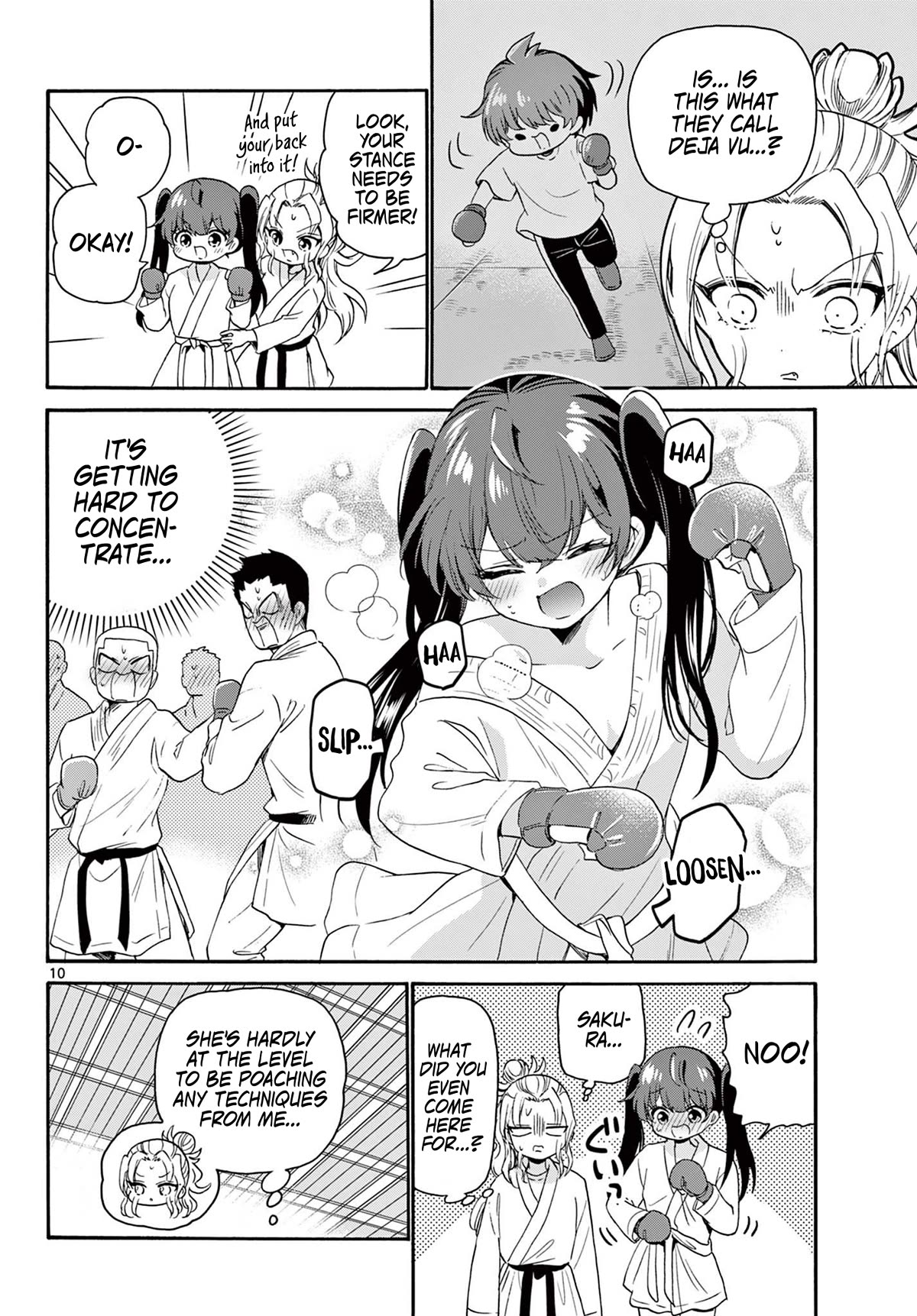 Mikadono Sanshimai wa Angai, Choroi chapter 81 page 10