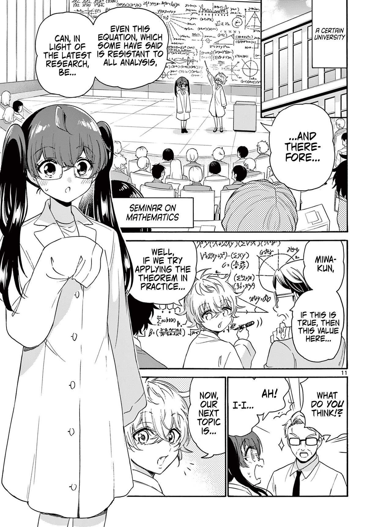 Mikadono Sanshimai wa Angai, Choroi chapter 81 page 11