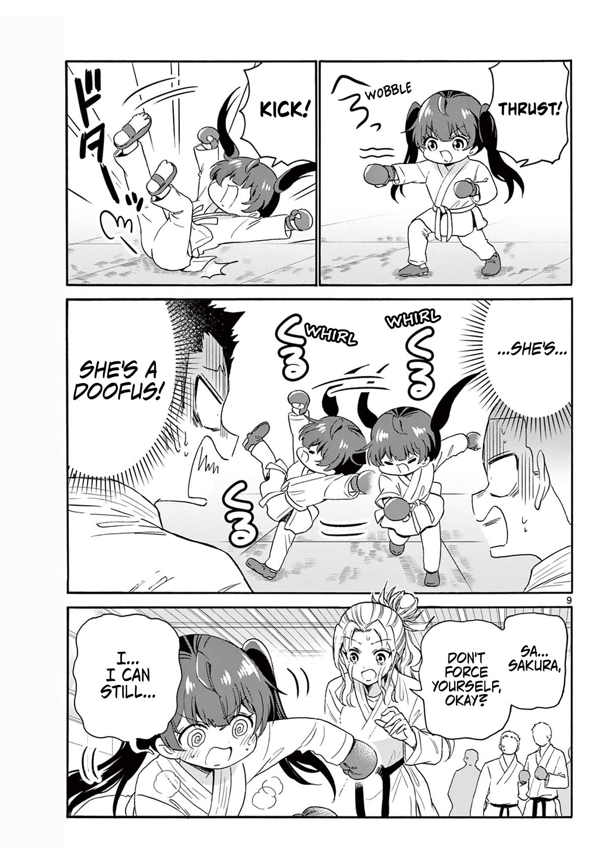 Mikadono Sanshimai wa Angai, Choroi chapter 81 page 9