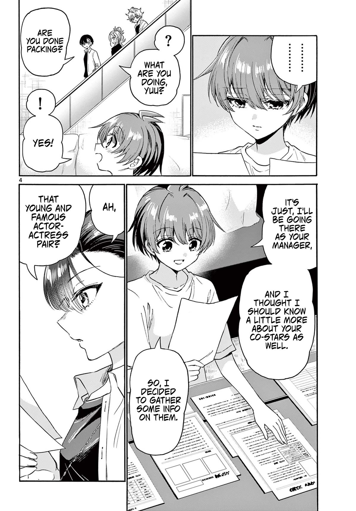 Mikadono Sanshimai wa Angai, Choroi chapter 82 page 4