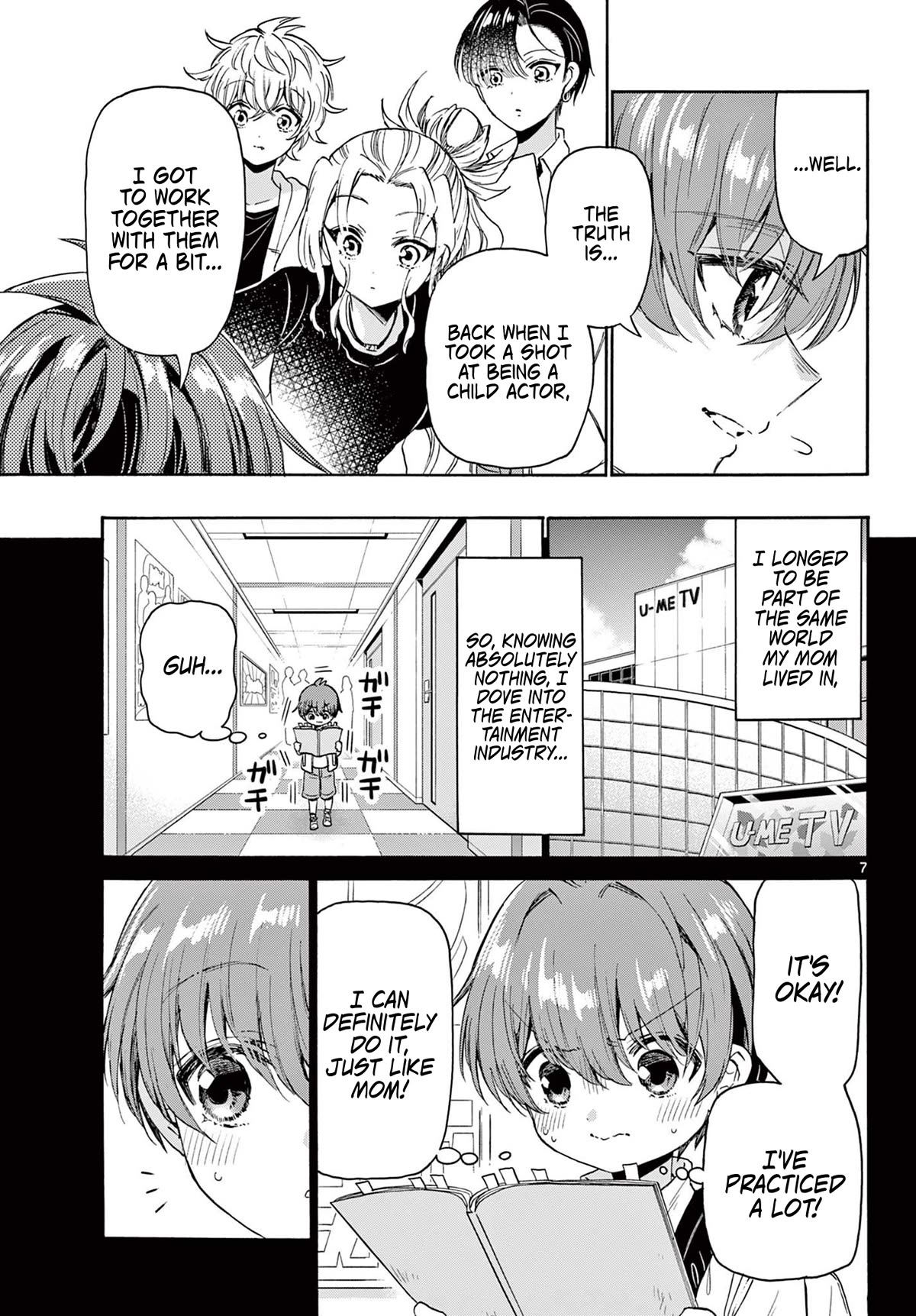 Mikadono Sanshimai wa Angai, Choroi chapter 82 page 7