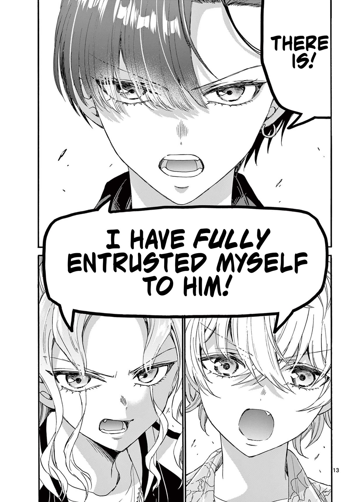 Mikadono Sanshimai wa Angai, Choroi chapter 83 page 13