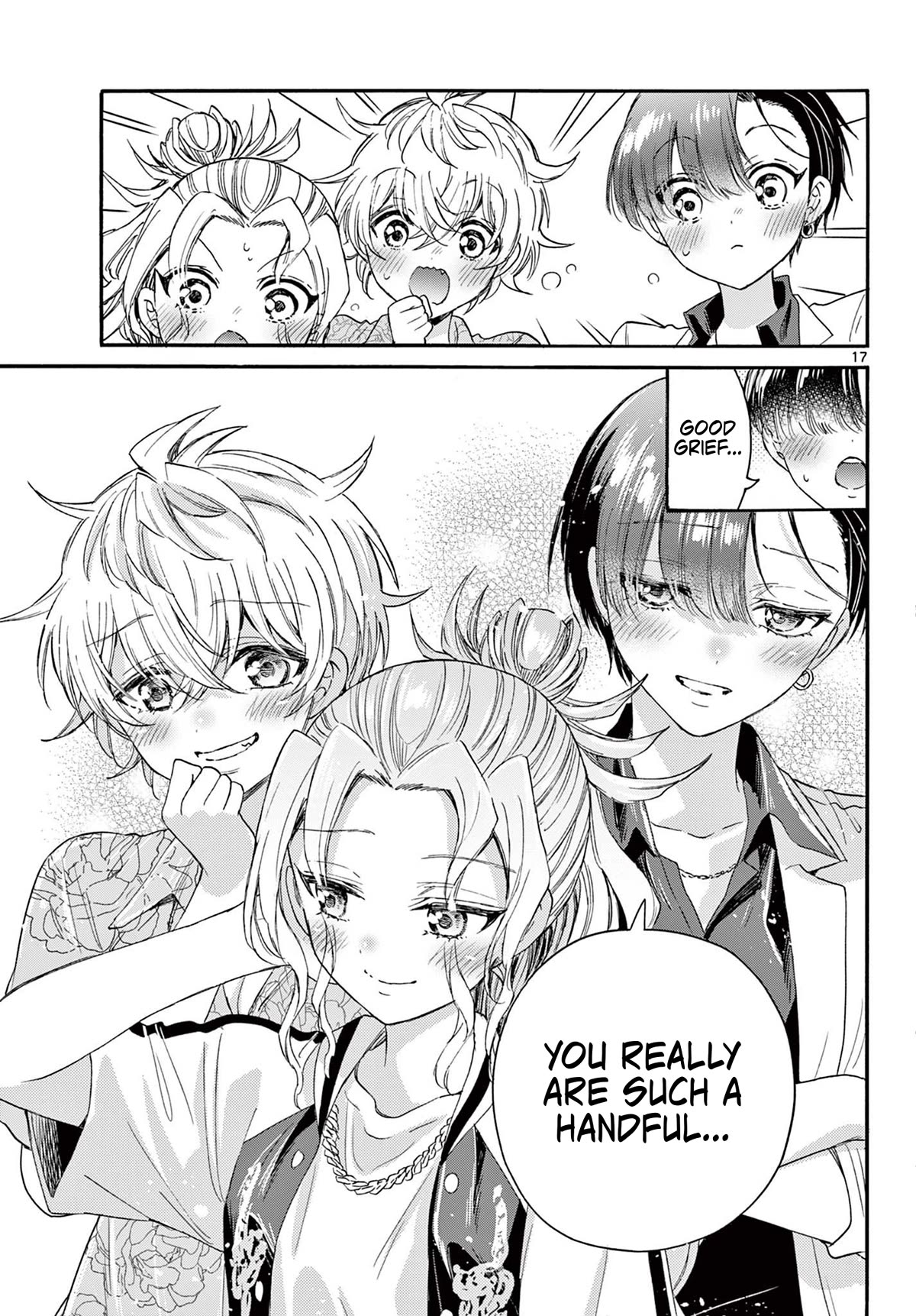 Mikadono Sanshimai wa Angai, Choroi chapter 83 page 17