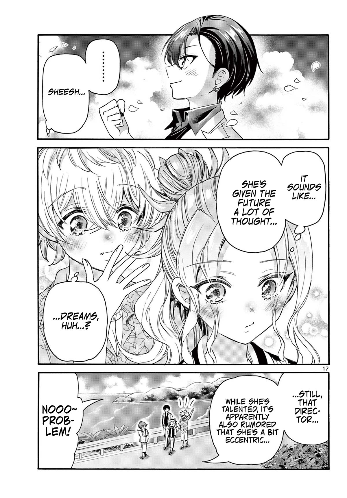 Mikadono Sanshimai wa Angai, Choroi chapter 84 page 17