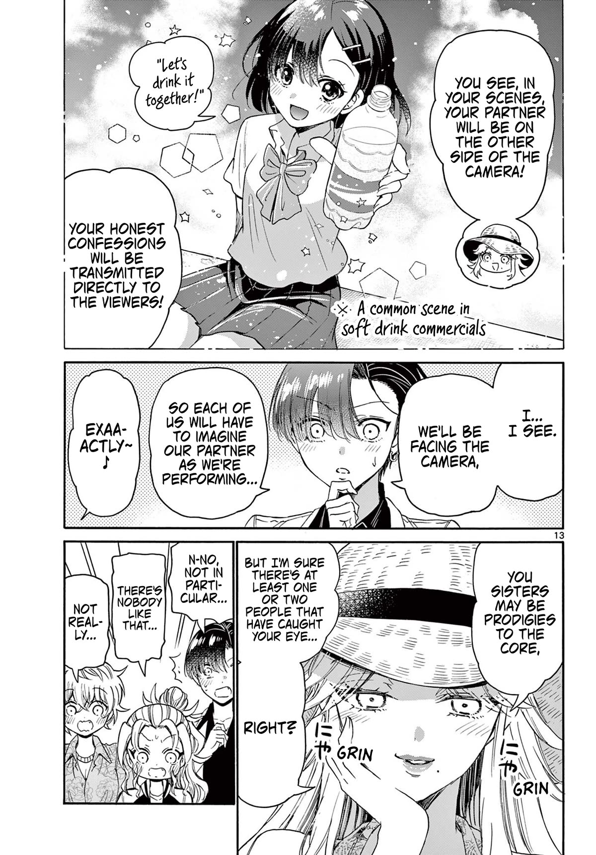 Mikadono Sanshimai wa Angai, Choroi chapter 85 page 13