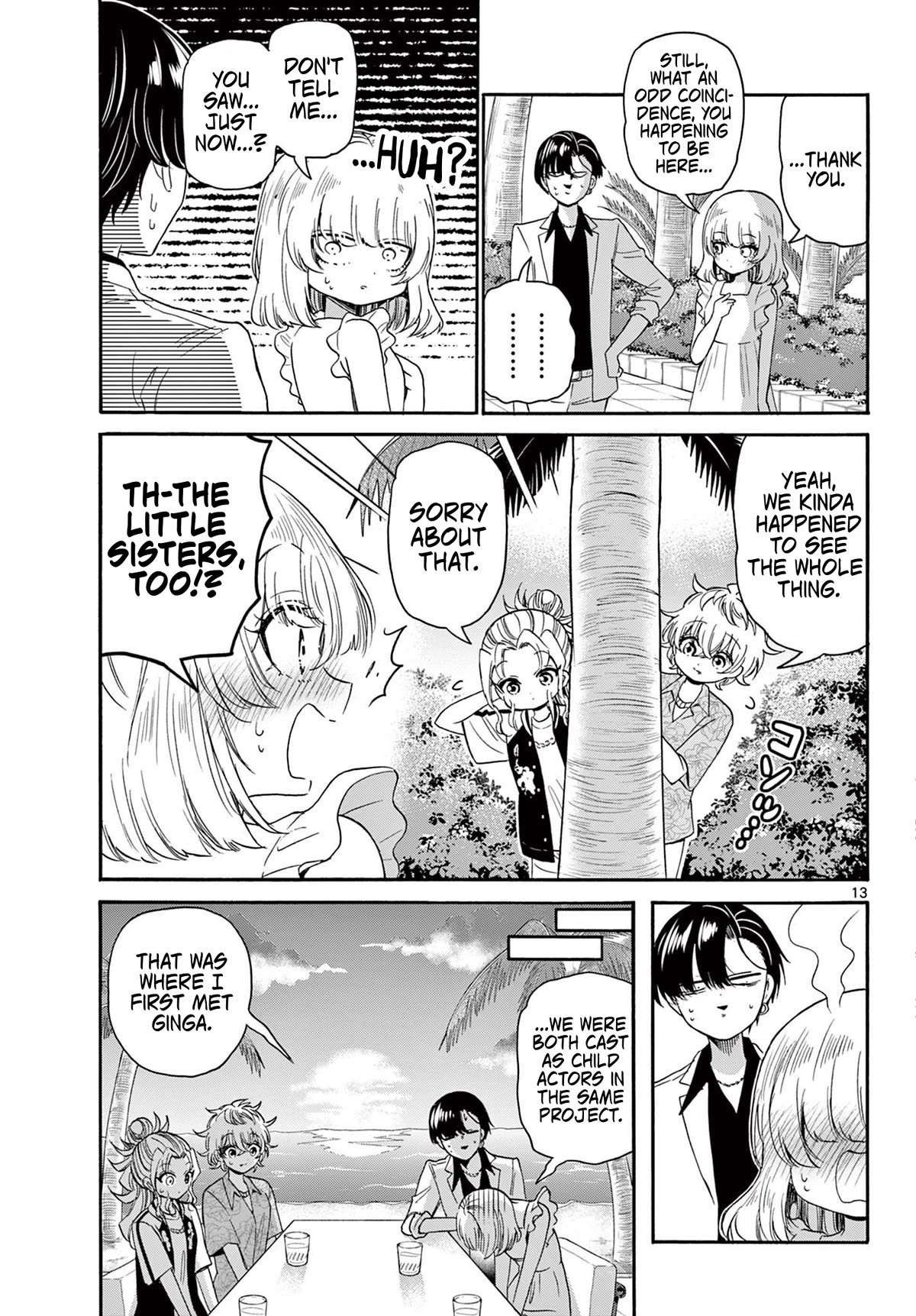 Mikadono Sanshimai wa Angai, Choroi chapter 86 page 13