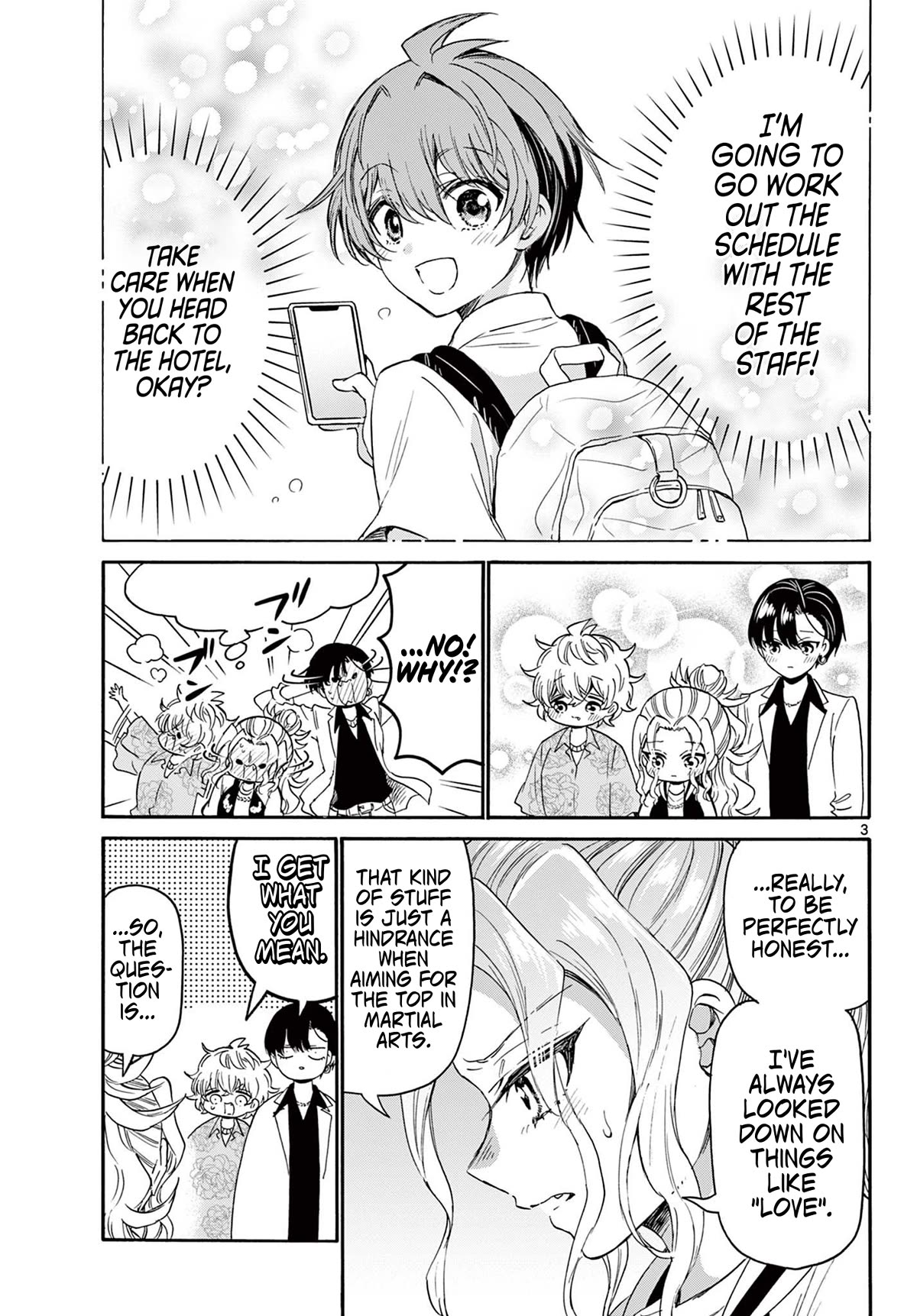 Mikadono Sanshimai wa Angai, Choroi chapter 86 page 3