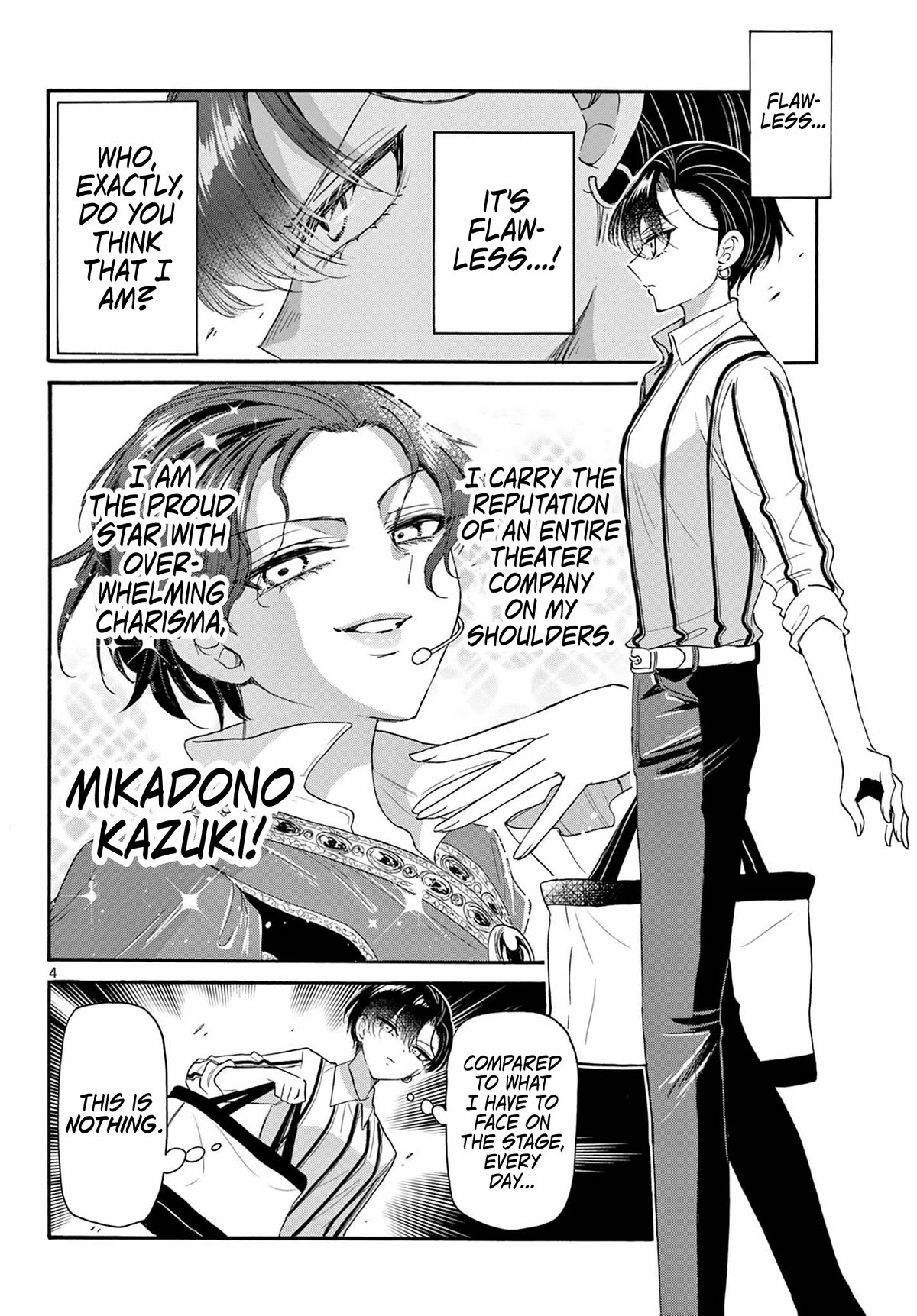 Mikadono Sanshimai wa Angai, Choroi chapter 89 page 4