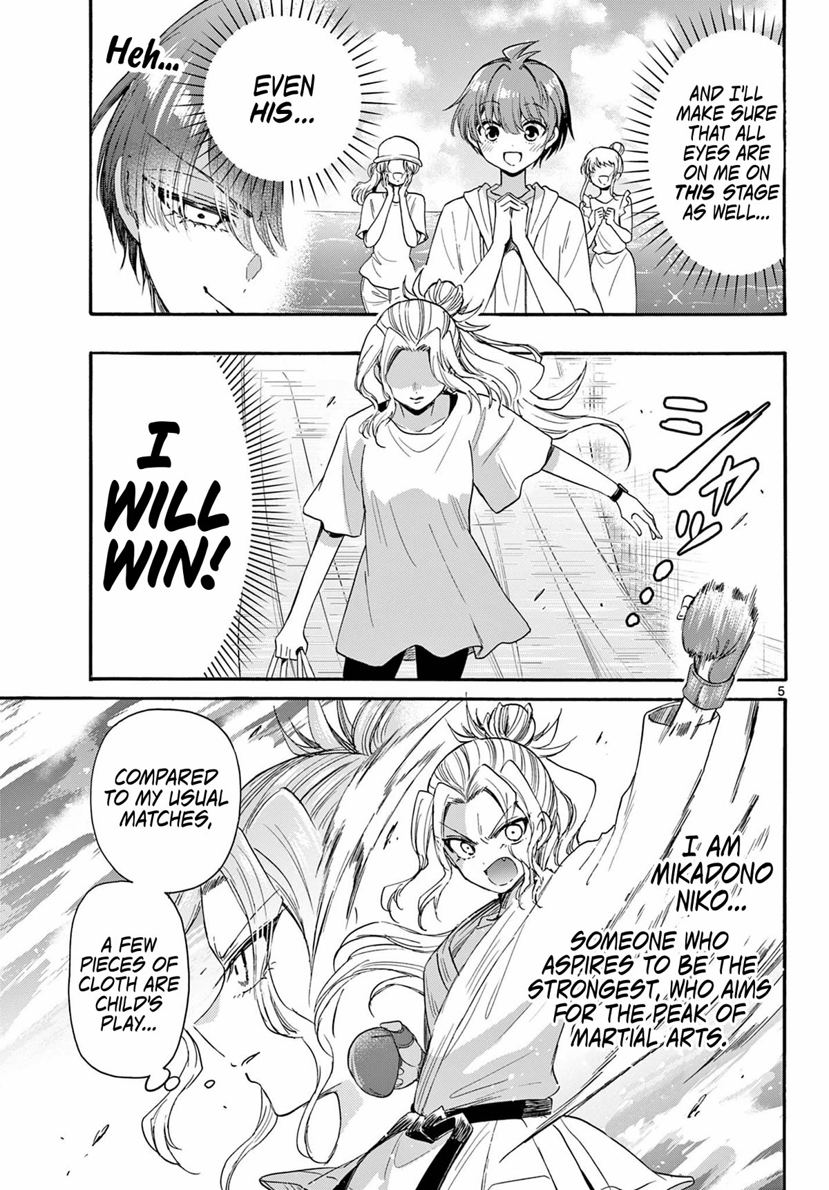 Mikadono Sanshimai wa Angai, Choroi chapter 89 page 5