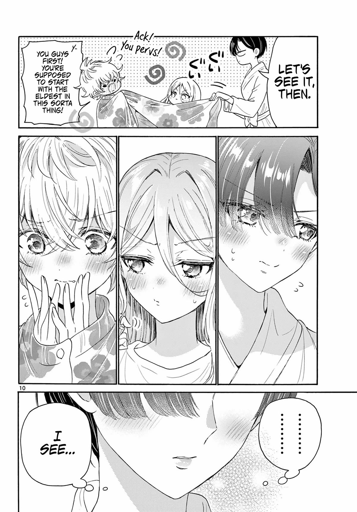 Mikadono Sanshimai wa Angai, Choroi chapter 90 page 10