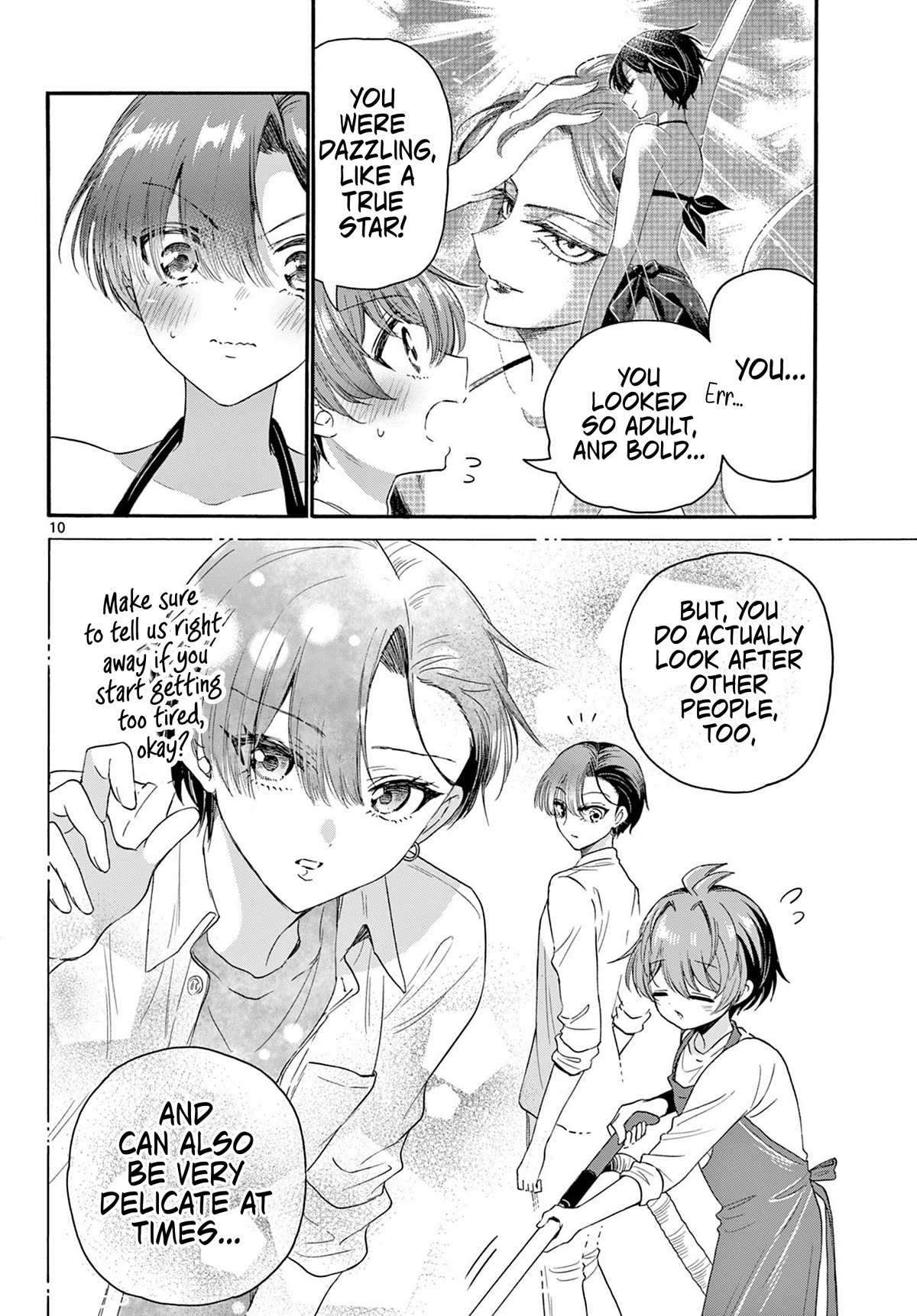 Mikadono Sanshimai wa Angai, Choroi chapter 92 page 10