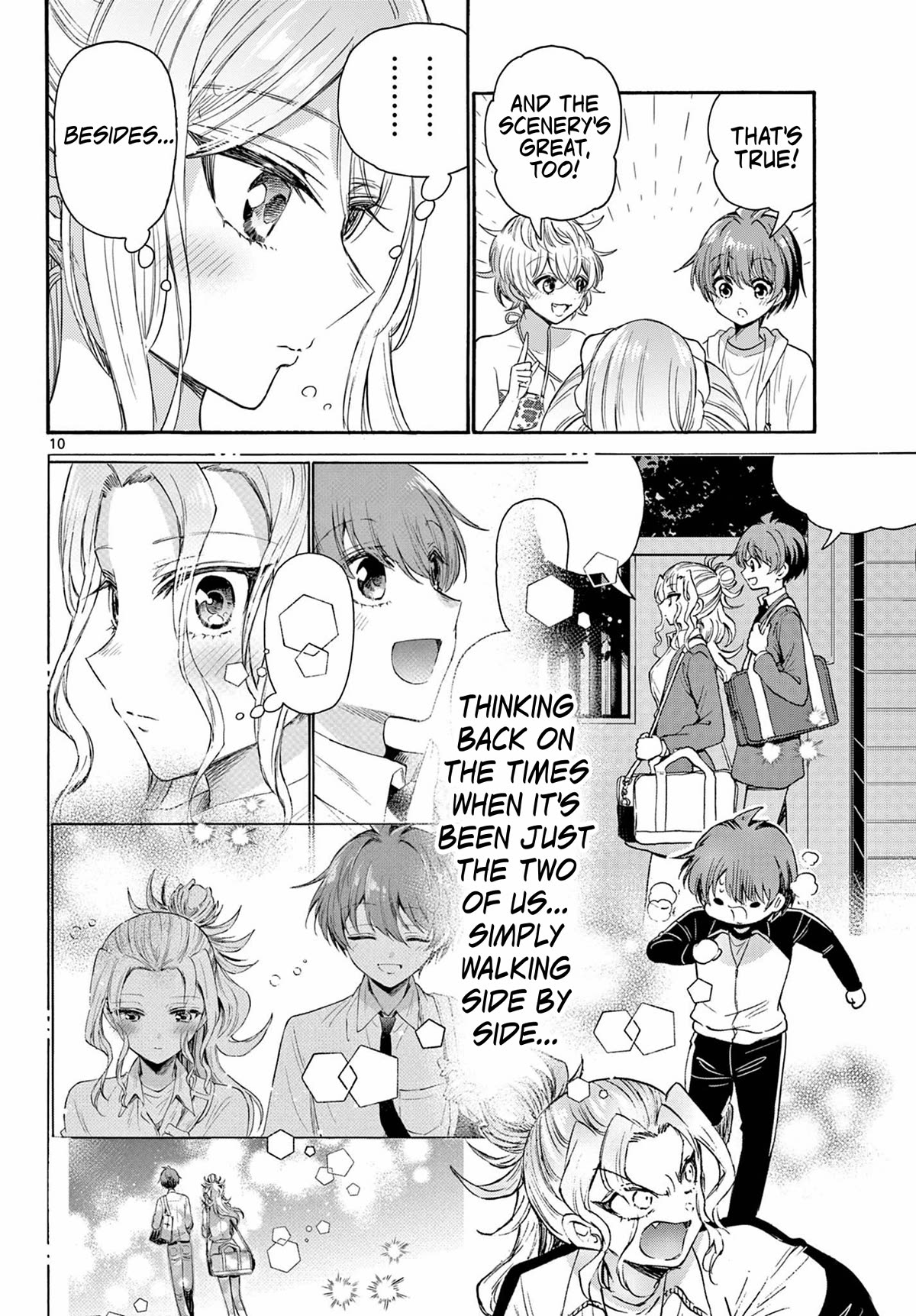 Mikadono Sanshimai wa Angai, Choroi chapter 94 page 10