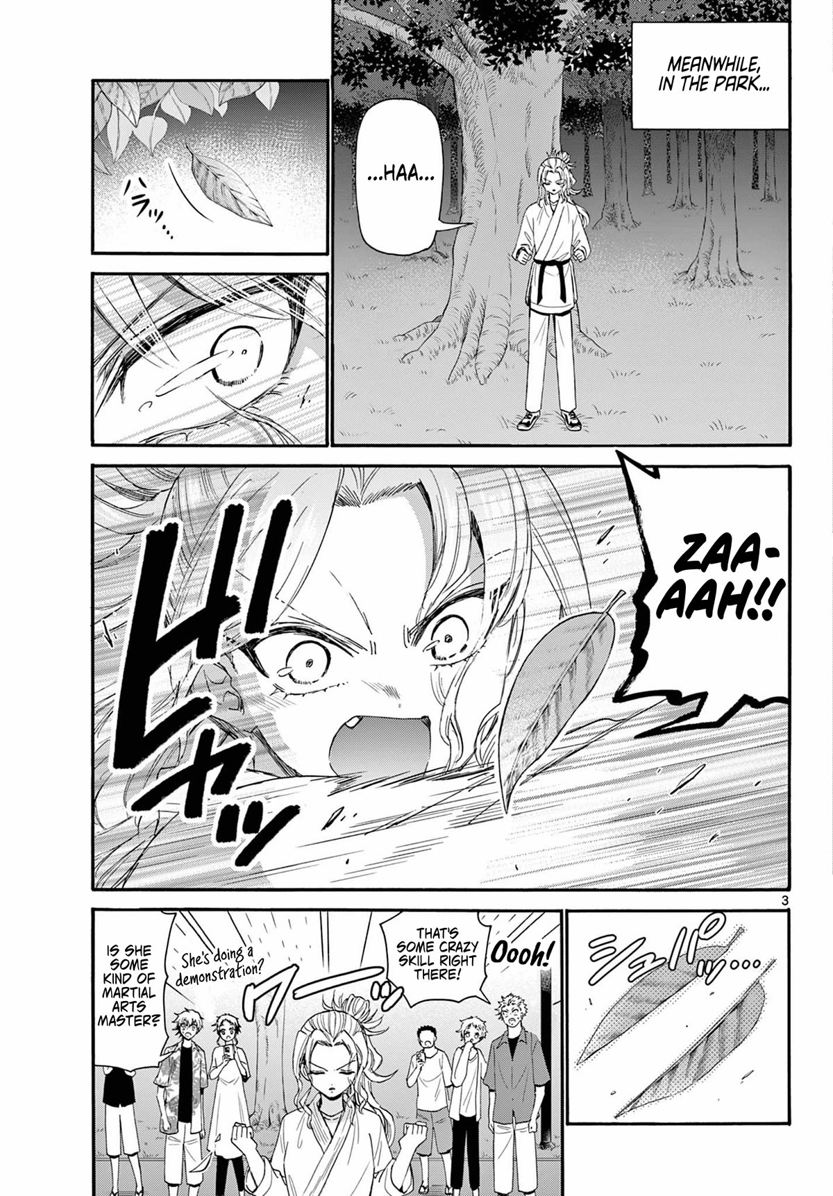 Mikadono Sanshimai wa Angai, Choroi chapter 97 page 3