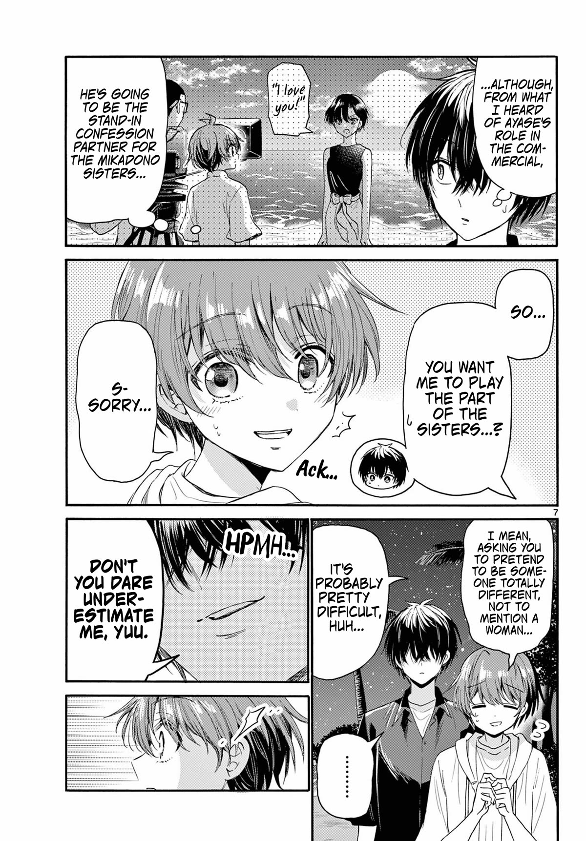 Mikadono Sanshimai wa Angai, Choroi chapter 97 page 7