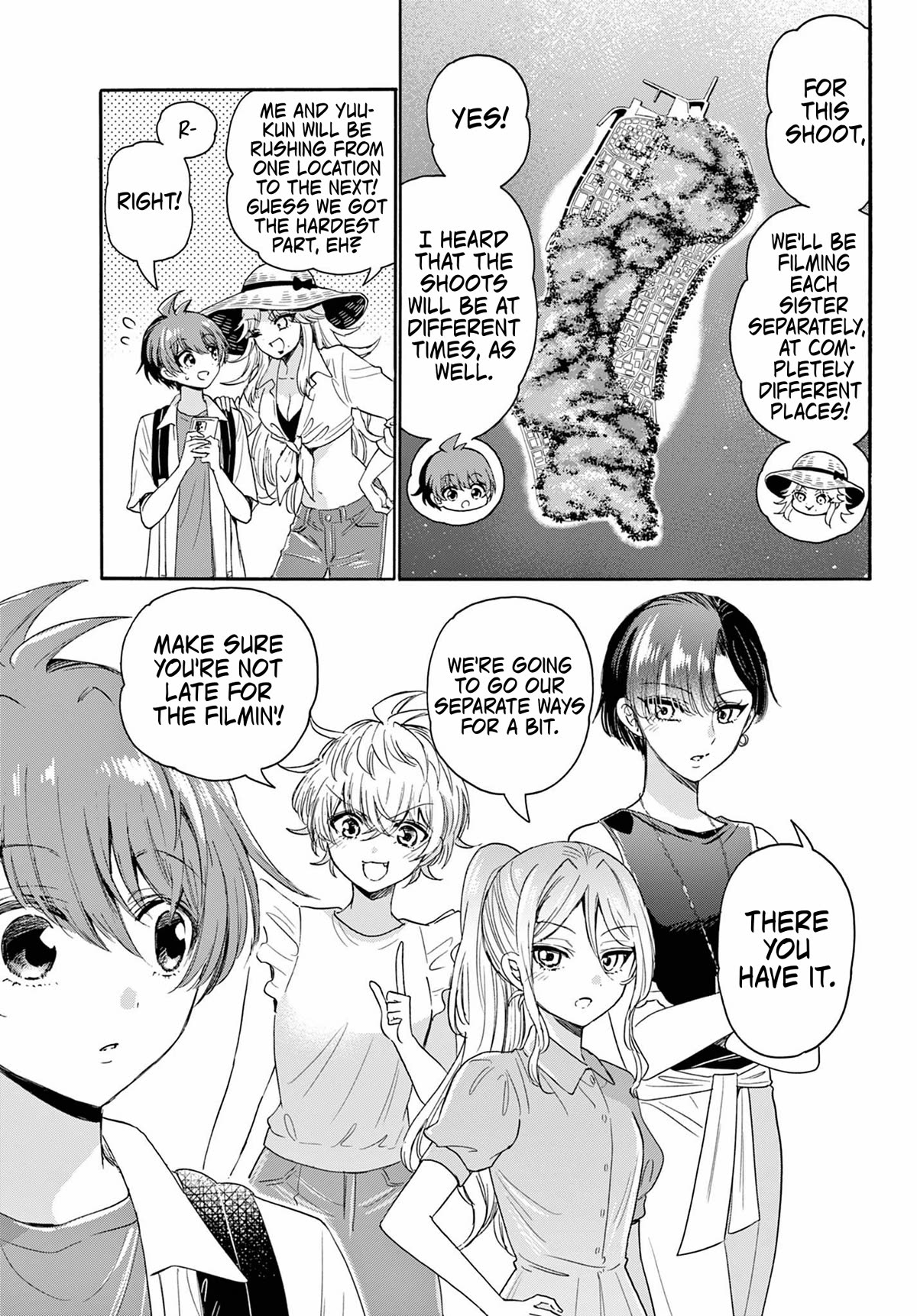 Mikadono Sanshimai wa Angai, Choroi chapter 98 page 14