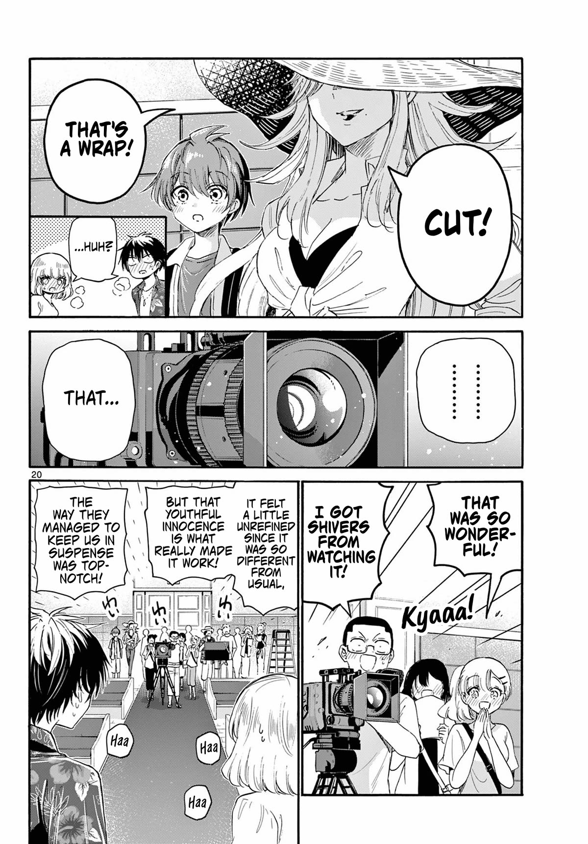 Mikadono Sanshimai wa Angai, Choroi chapter 99 page 19