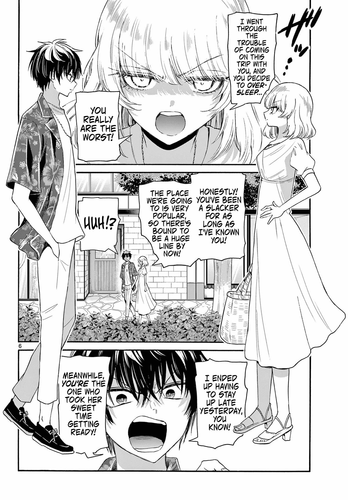 Mikadono Sanshimai wa Angai, Choroi chapter 99 page 6