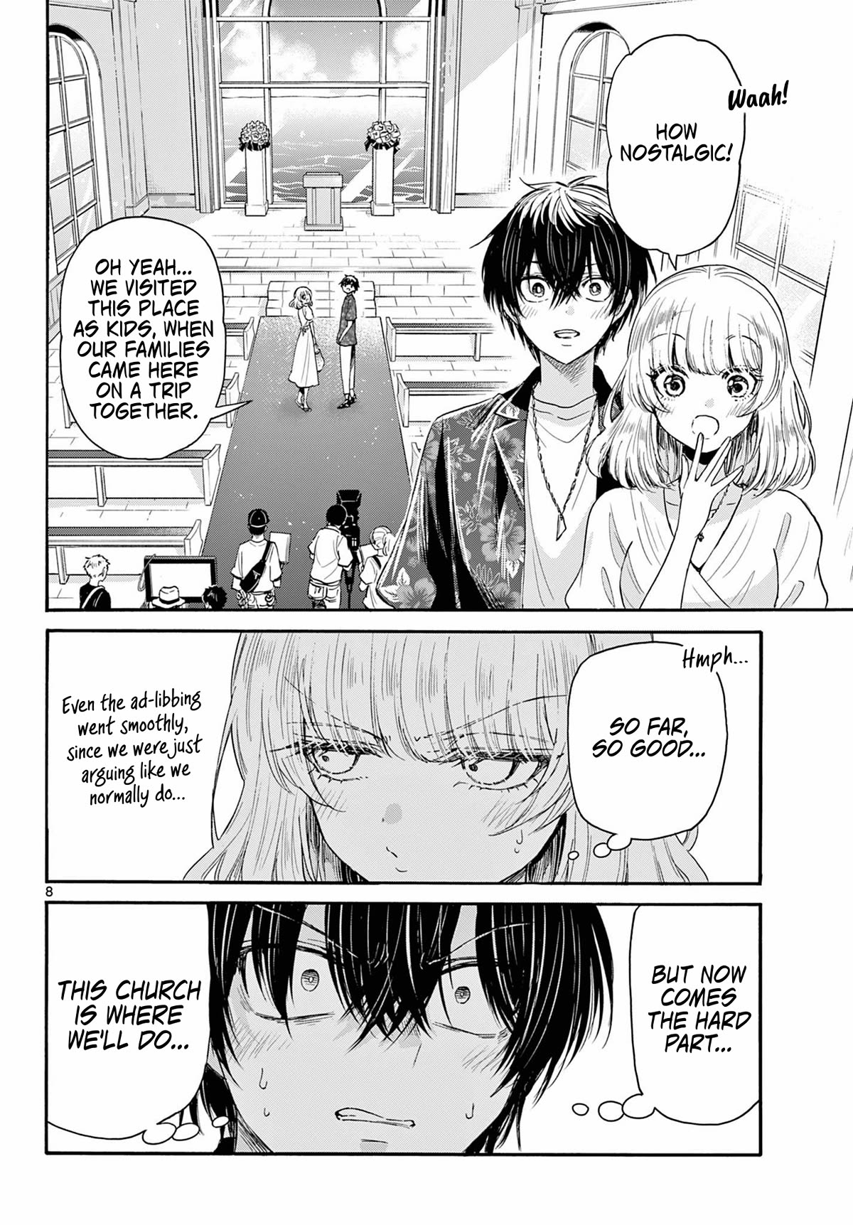 Mikadono Sanshimai wa Angai, Choroi chapter 99 page 8