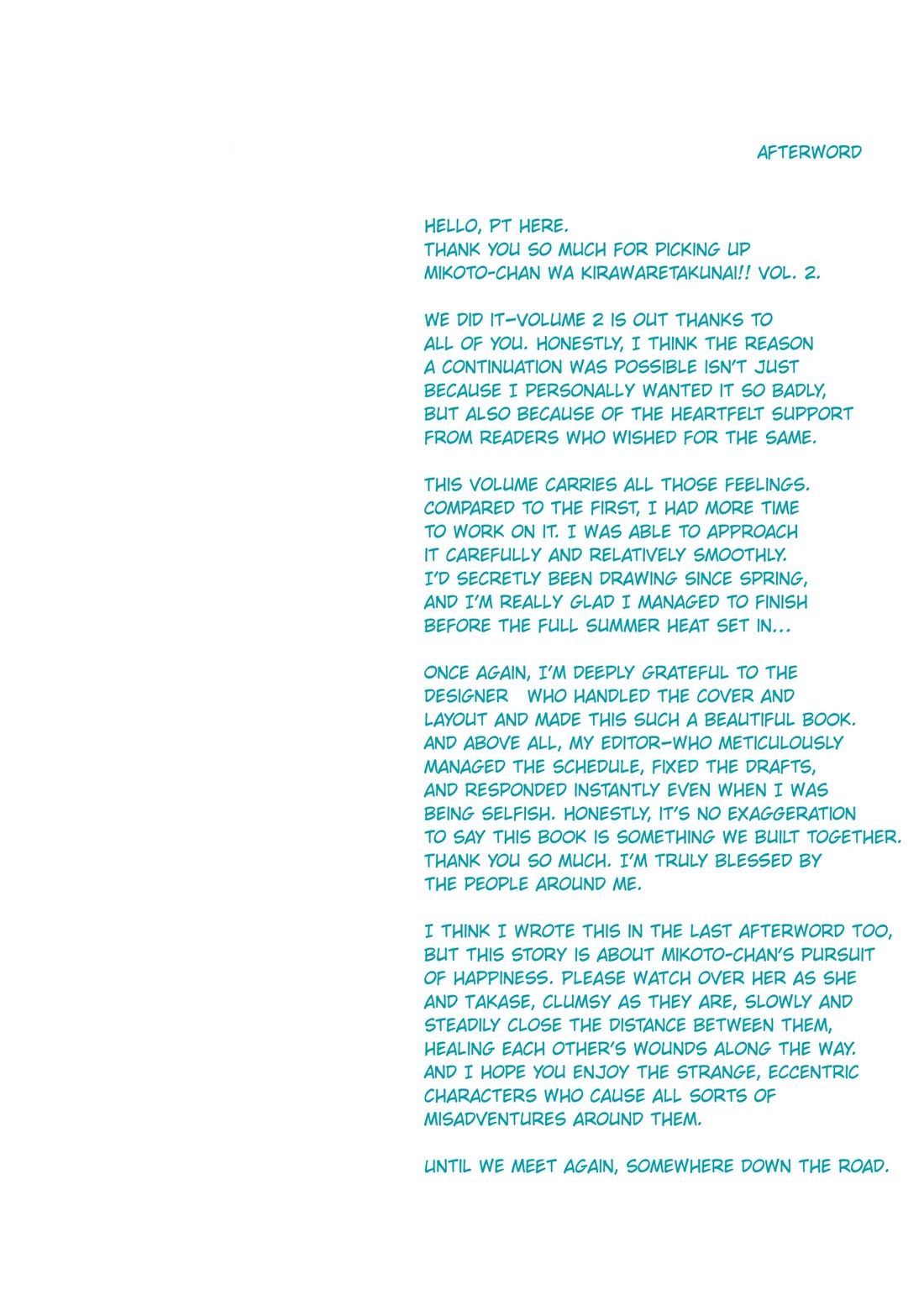 Mikoto-chan Doesn't Want to Be Hated! chapter 30.1 page 1