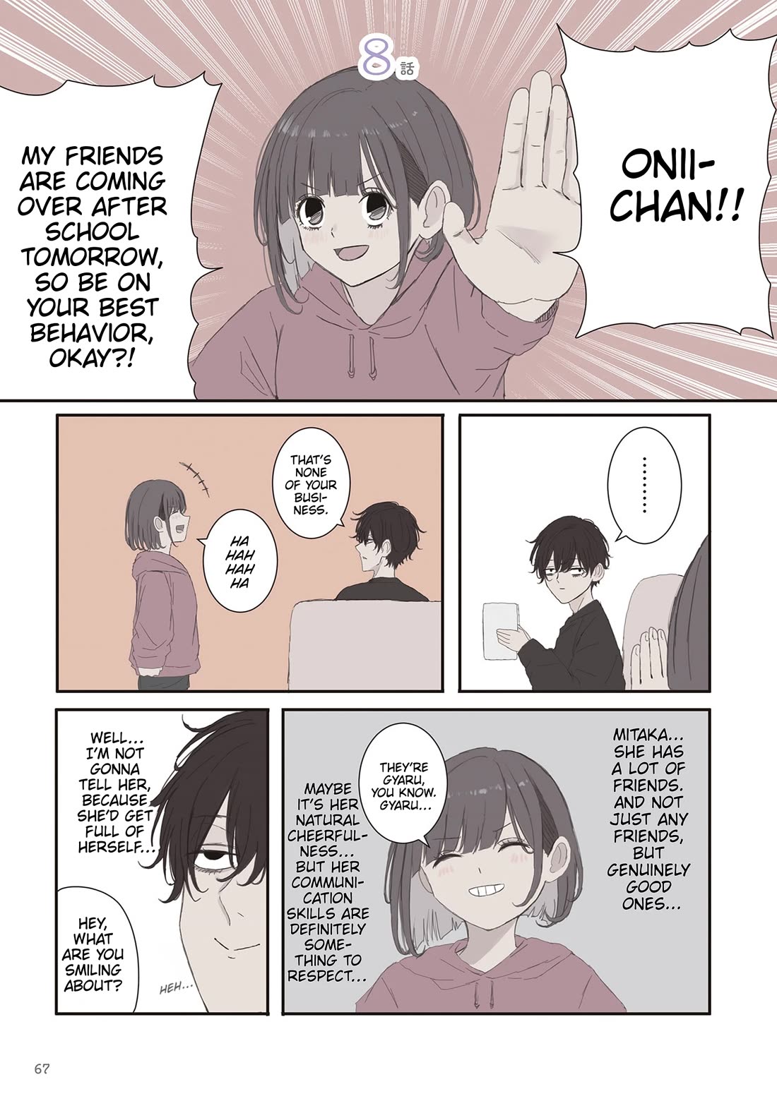 Mikoto-chan Doesn't Want to Be Hated! chapter 68 page 1