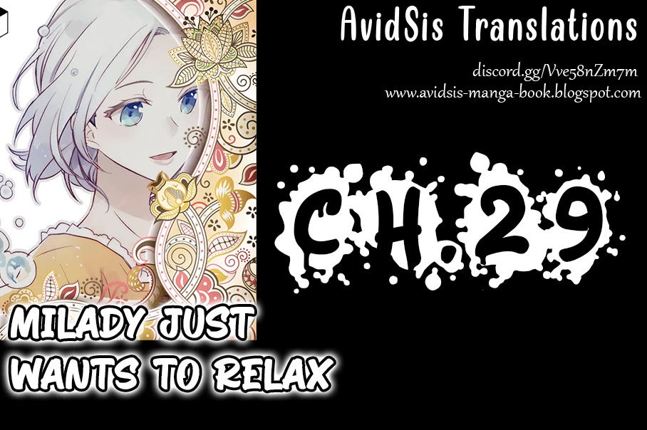 Milady Just Wants to Relax chapter 29 page 1