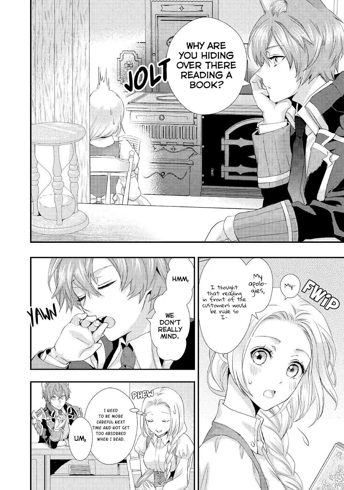 Milady Just Wants to Relax chapter 5 page 4