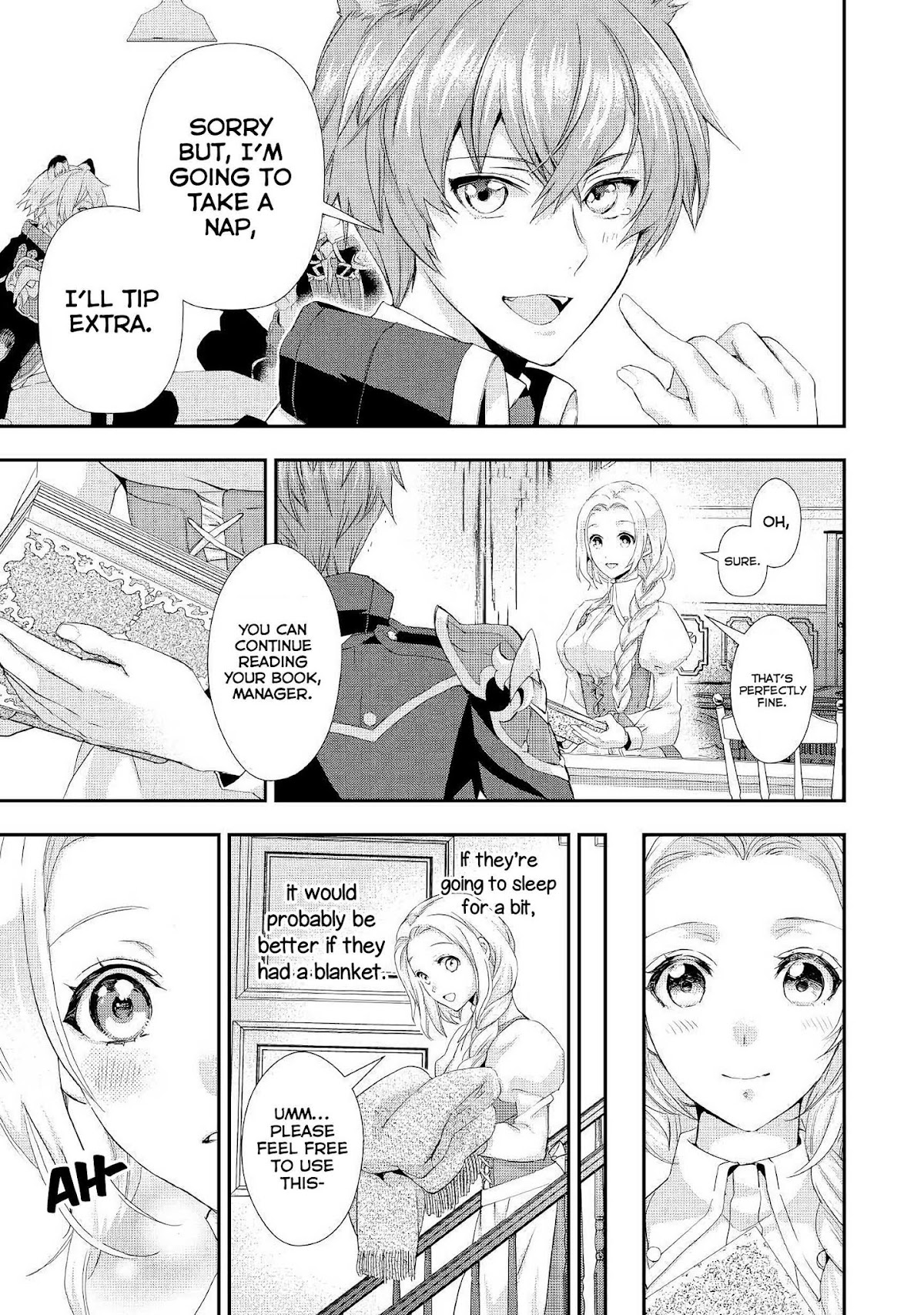 Milady Just Wants to Relax chapter 5 page 5