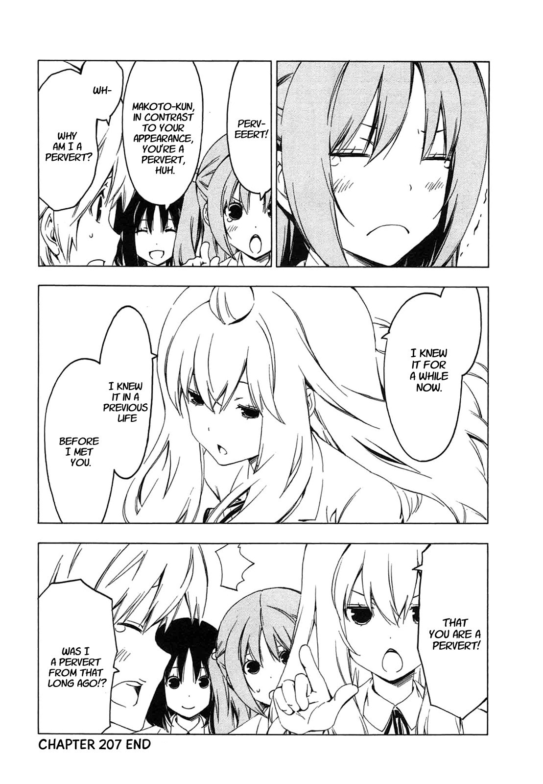 Minami-ke chapter 207 page 8