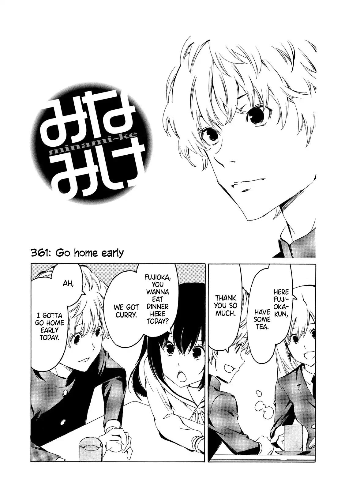 Minami-ke chapter 361 page 2