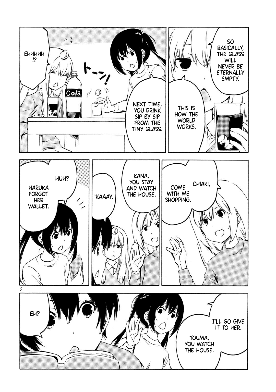 Minami-ke chapter 391 page 3