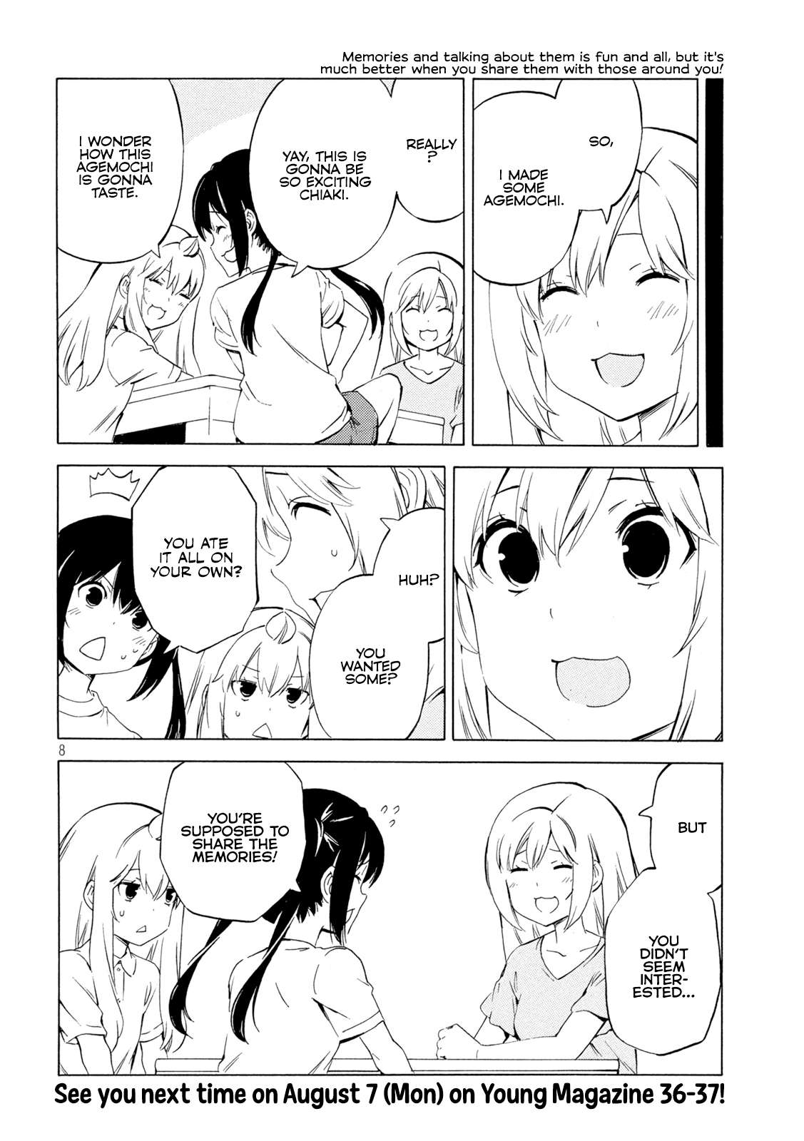 Minami-ke chapter 465 page 8