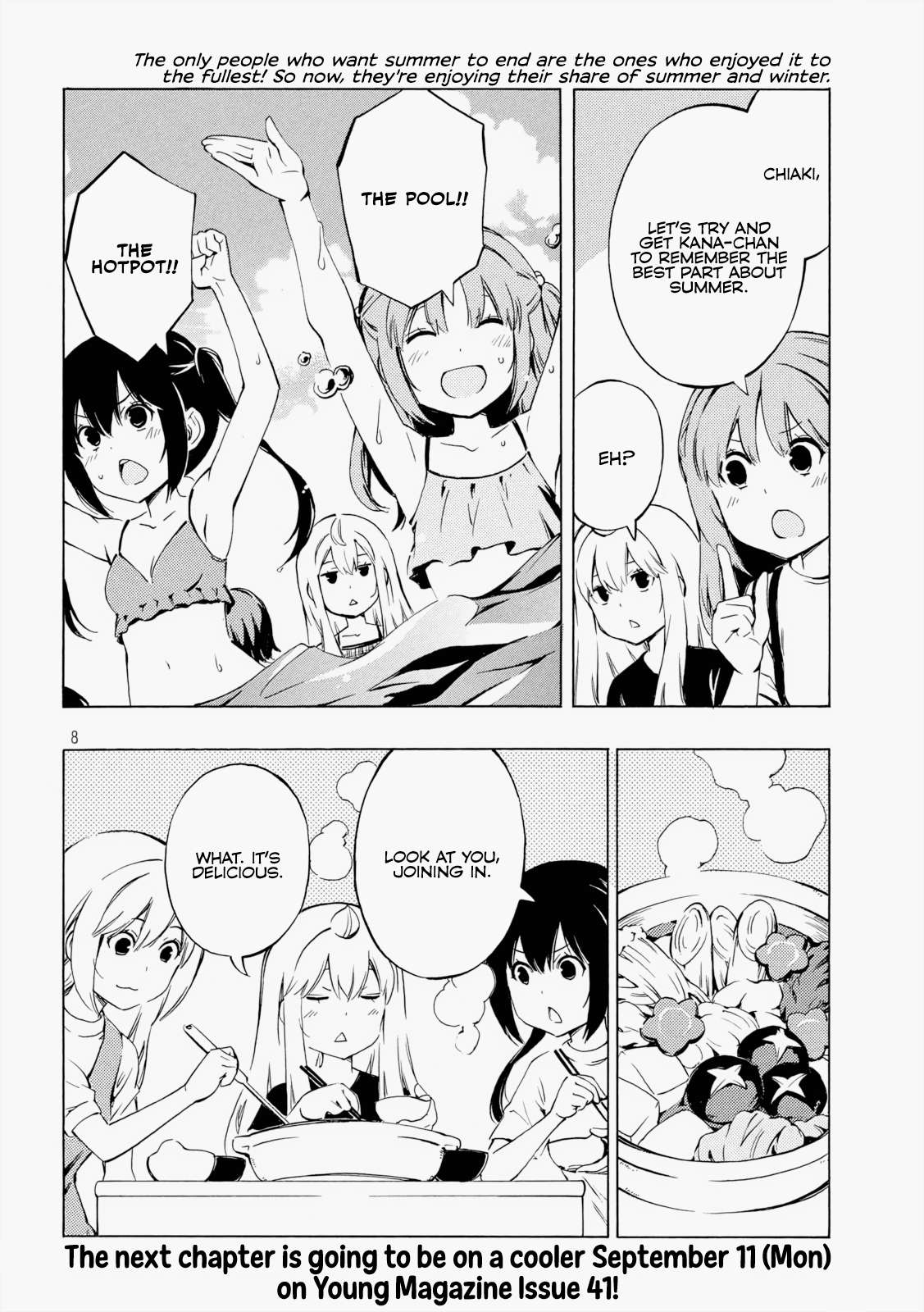 Minami-ke chapter 467 page 8