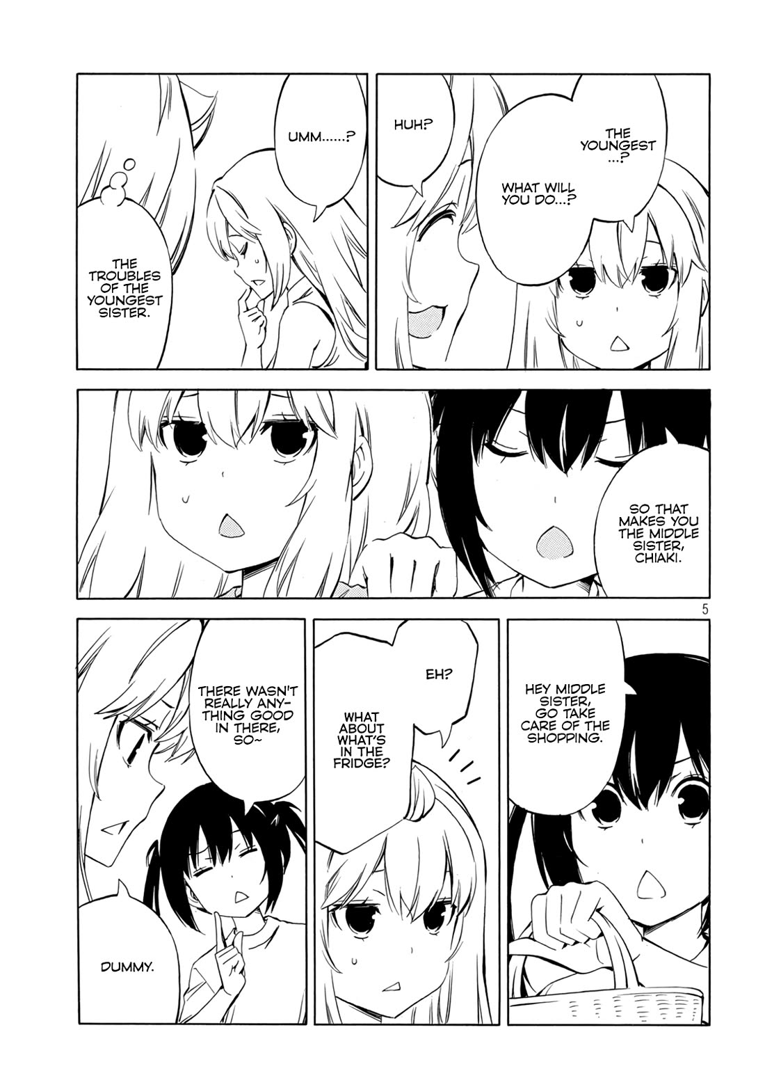 Minami-ke chapter 485 page 6