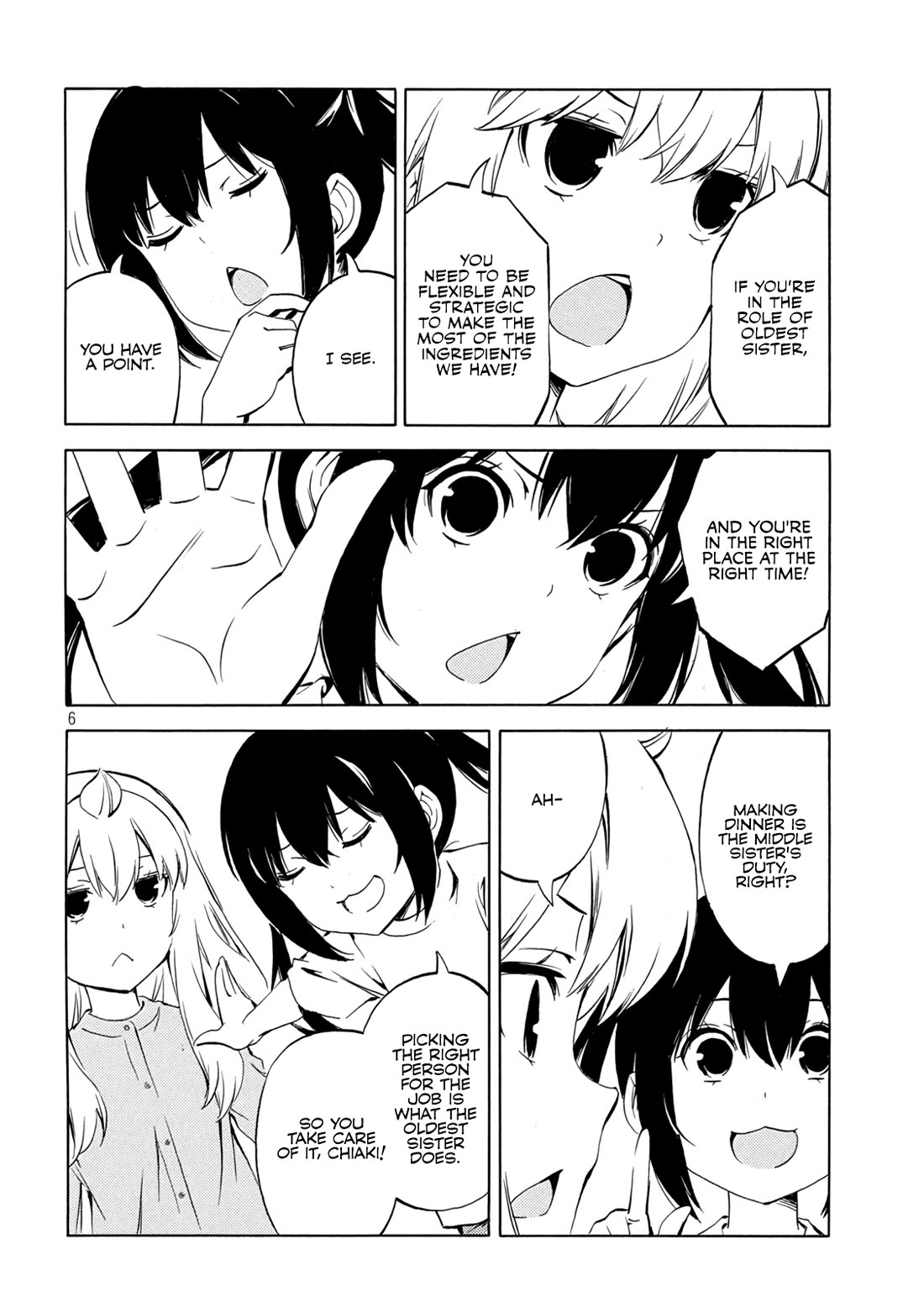 Minami-ke chapter 485 page 7