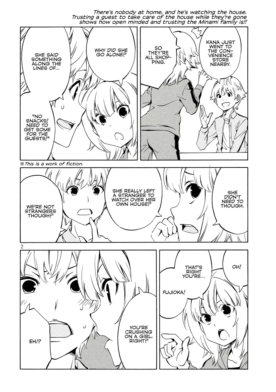 Minami-ke chapter 497 page 2