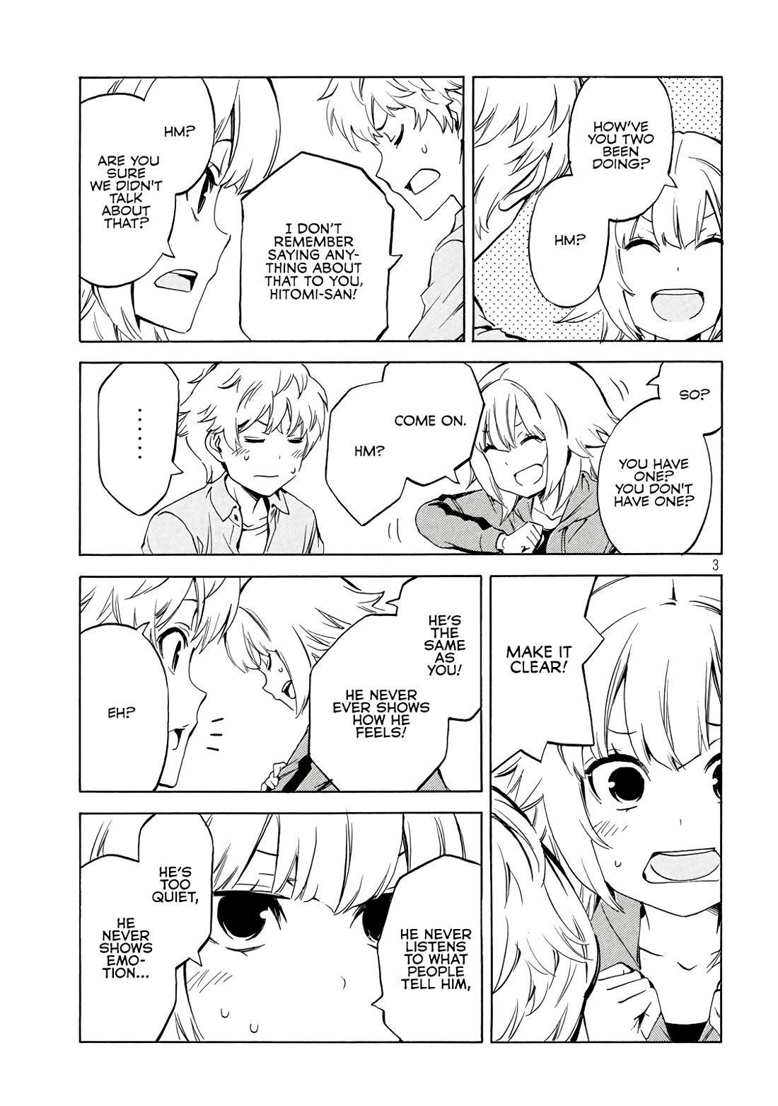 Minami-ke chapter 497 page 3