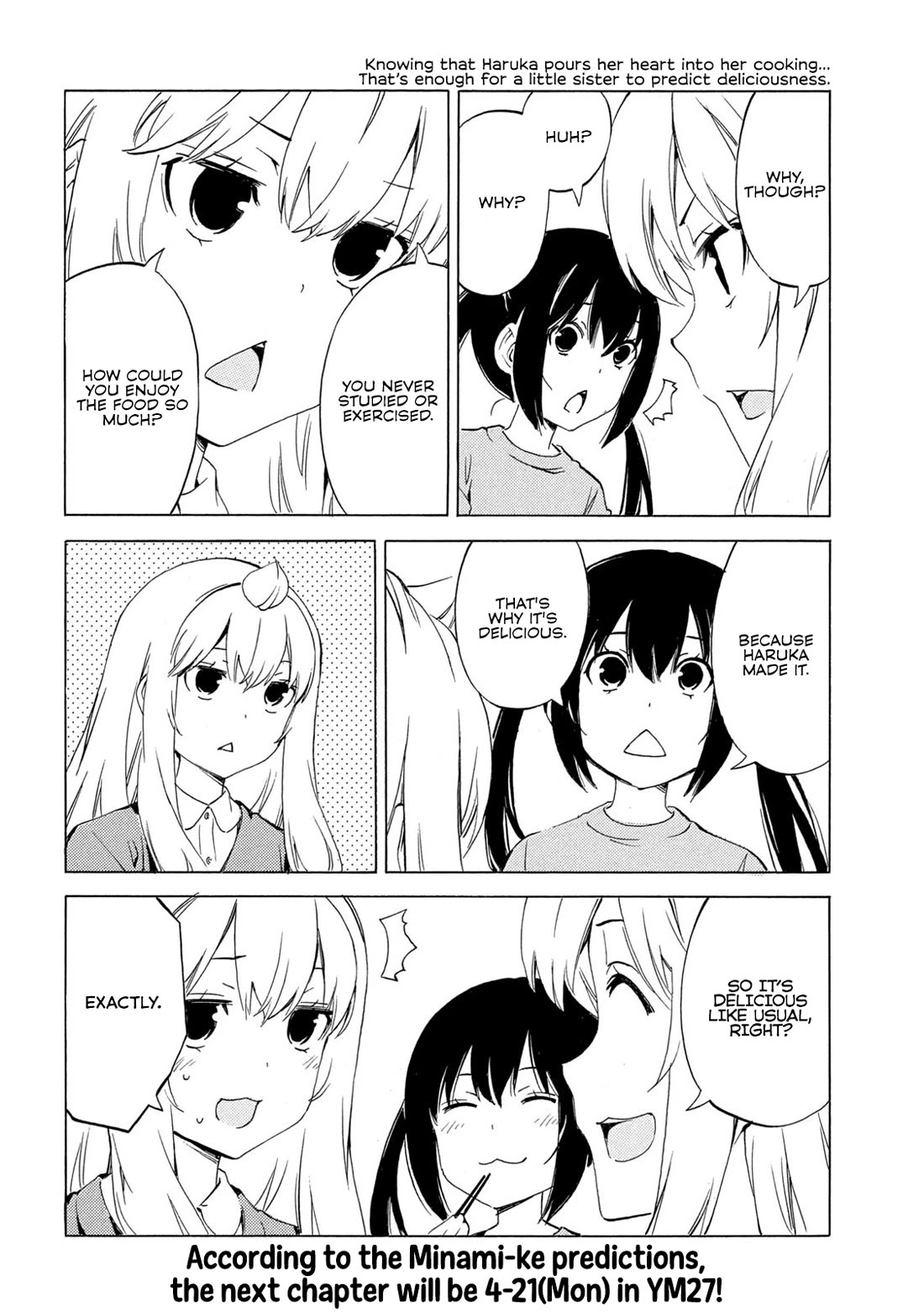 Minami-ke chapter 505 page 8