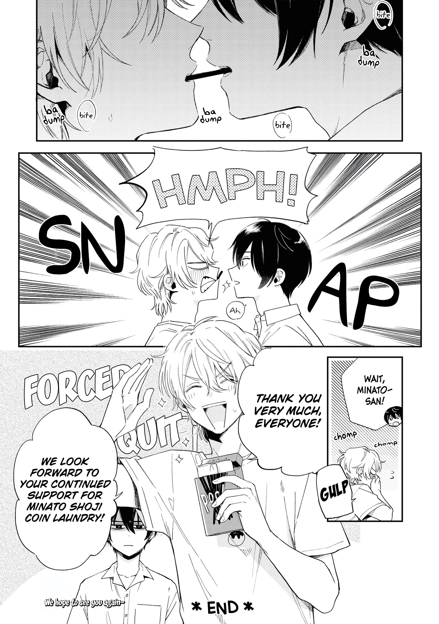 Minato Shouji Coin Laundry chapter 10.5 page 9