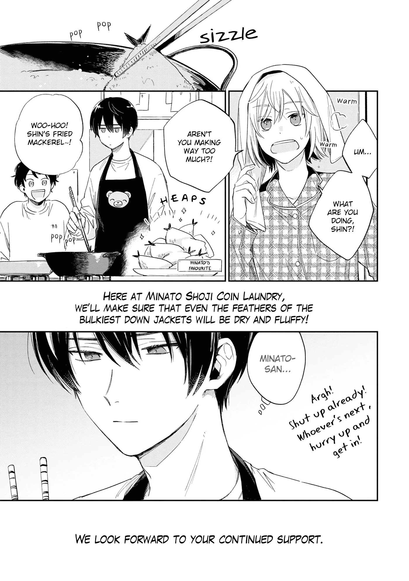 Minato Shouji Coin Laundry chapter 11 page 39