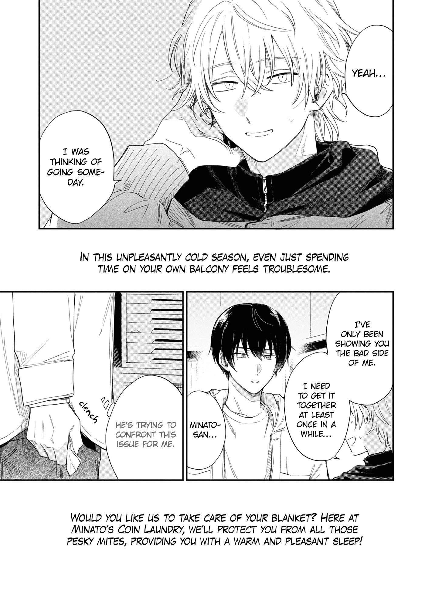 Minato Shouji Coin Laundry chapter 12 page 31