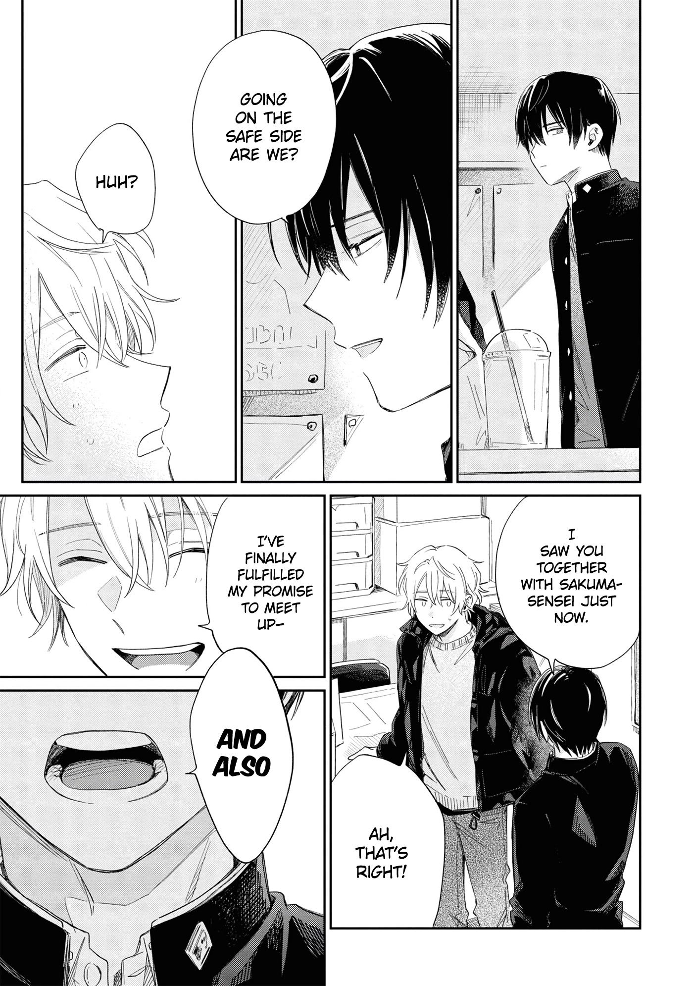 Minato Shouji Coin Laundry chapter 14 page 23