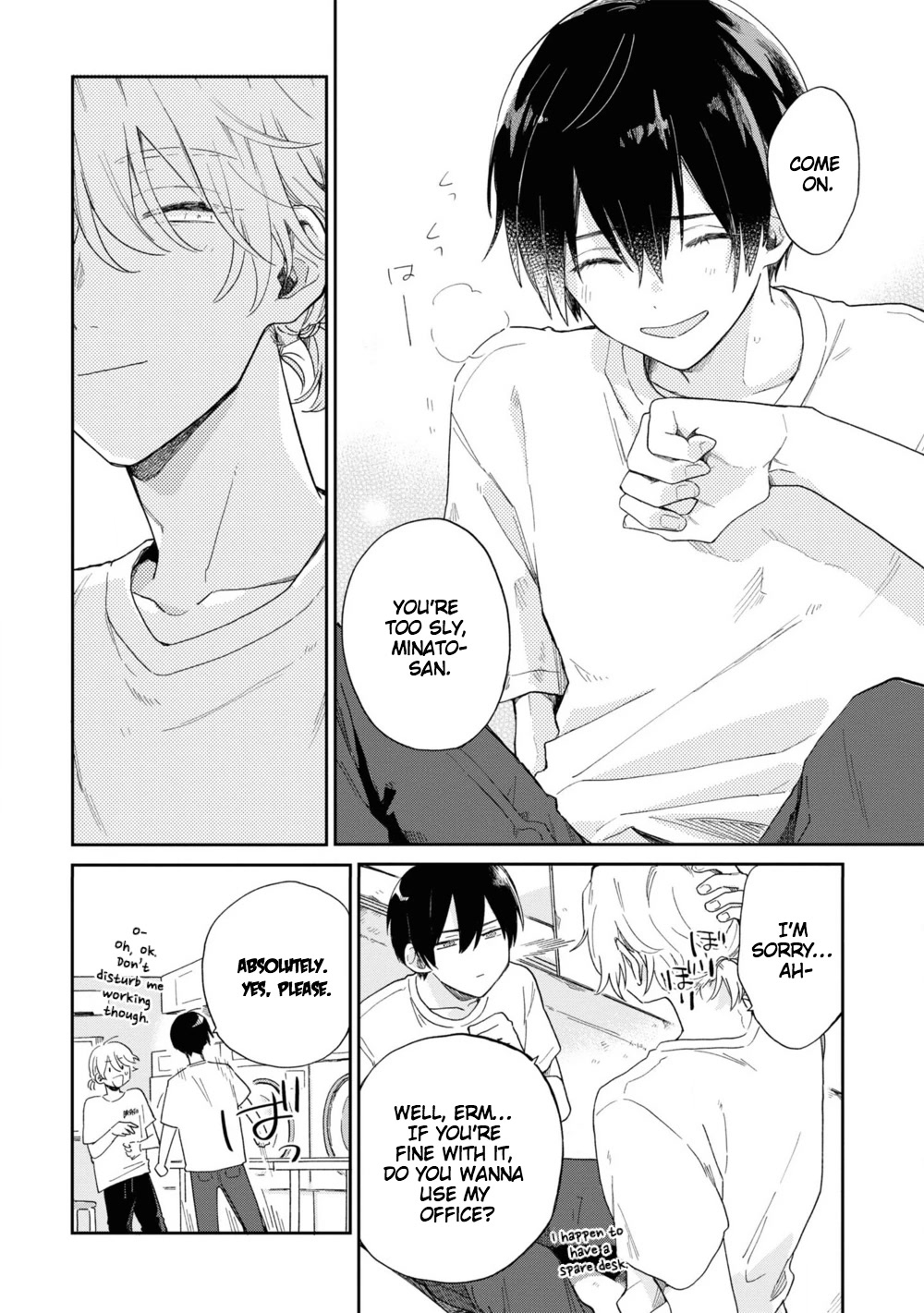 Minato Shouji Coin Laundry chapter 2 page 22