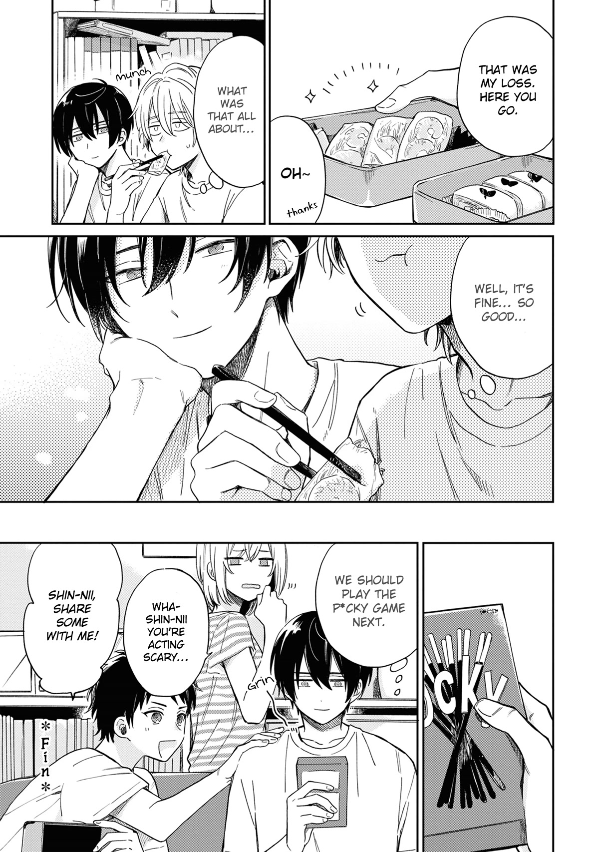 Minato Shouji Coin Laundry chapter 5.5 page 11