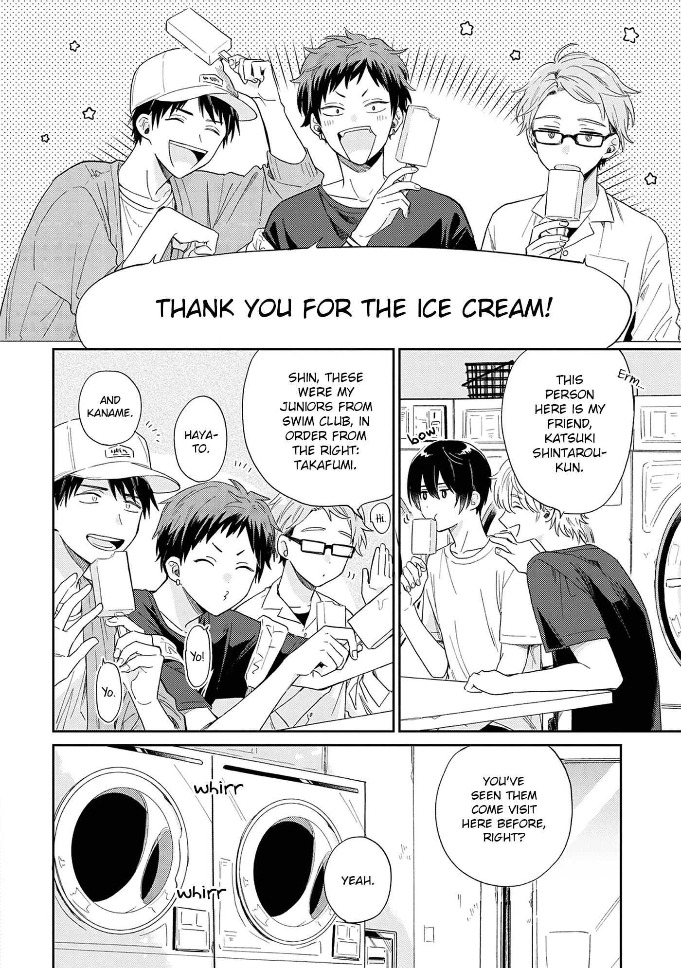 Minato Shouji Coin Laundry chapter 6 page 12