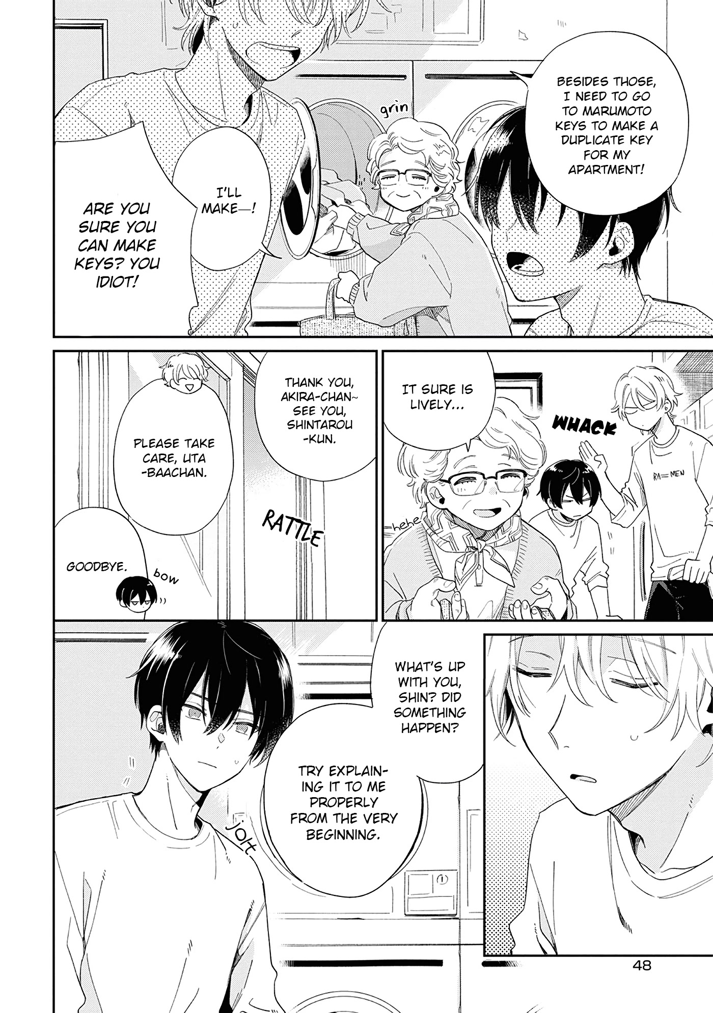 Minato Shouji Coin Laundry chapter 7 page 21