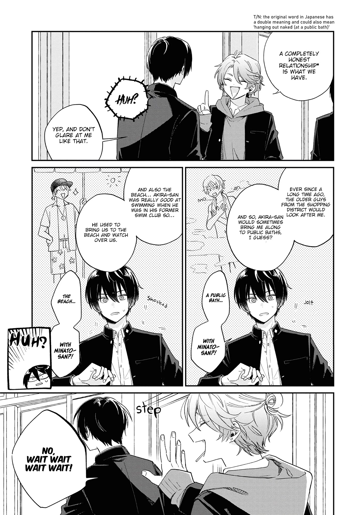 Minato Shouji Coin Laundry chapter 8 page 11