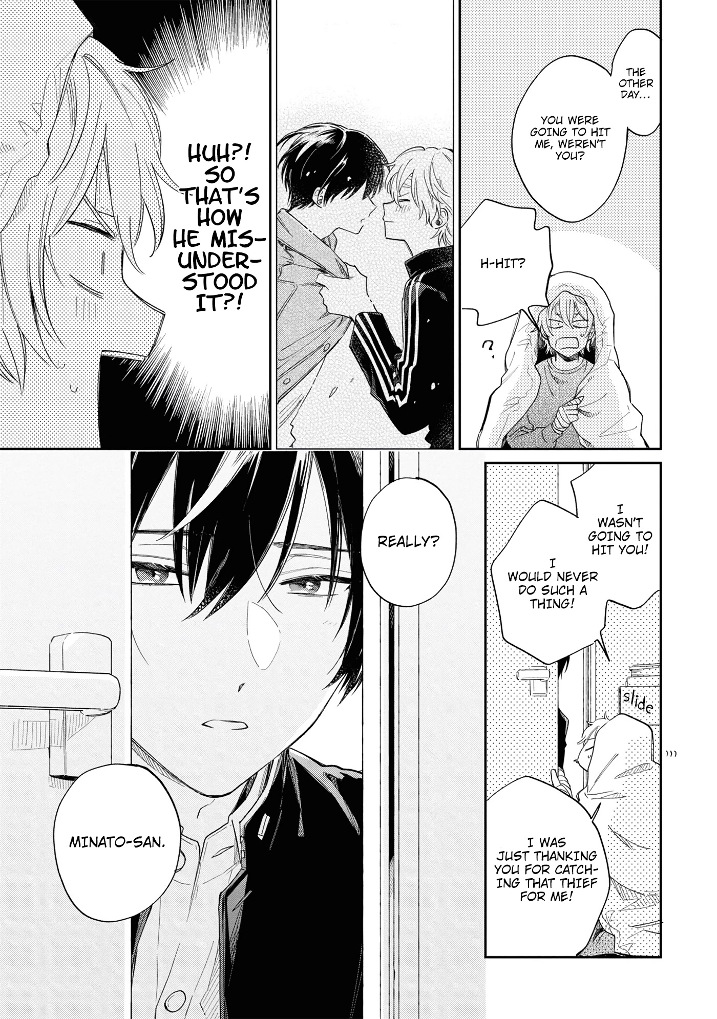 Minato Shouji Coin Laundry chapter 9 page 23