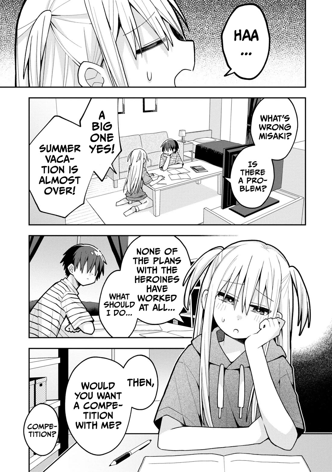 Misaki-kun is Unobtainable chapter 20 page 1