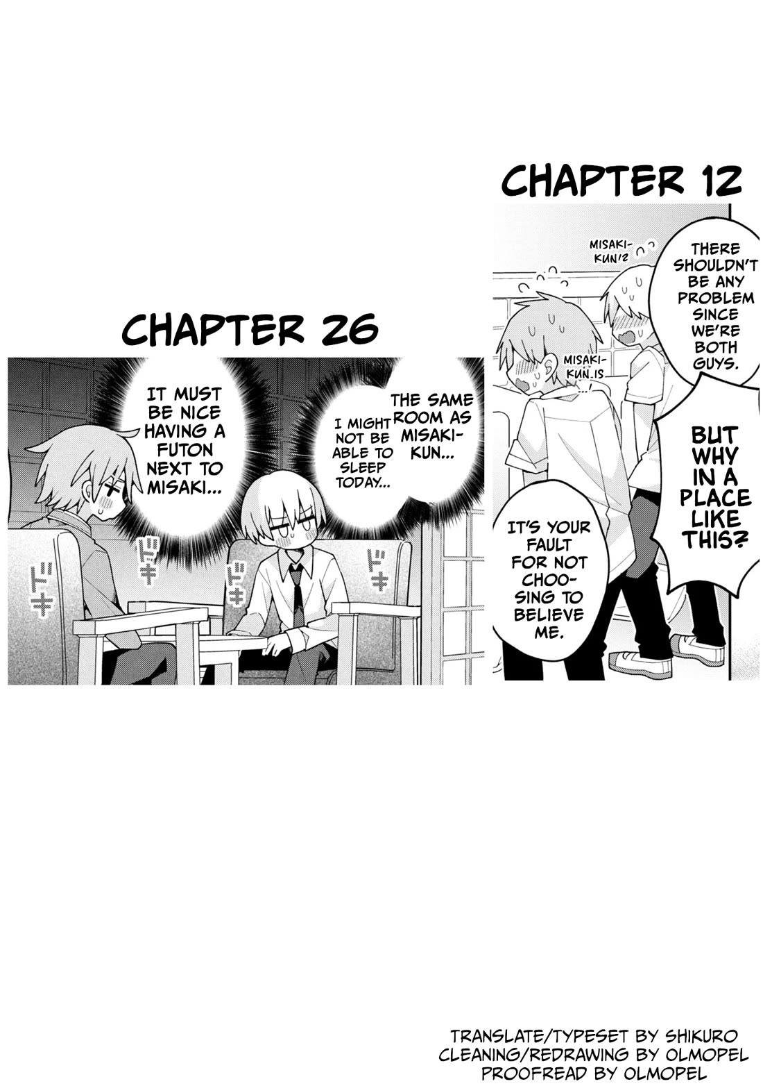Misaki-kun is Unobtainable chapter 26 page 18